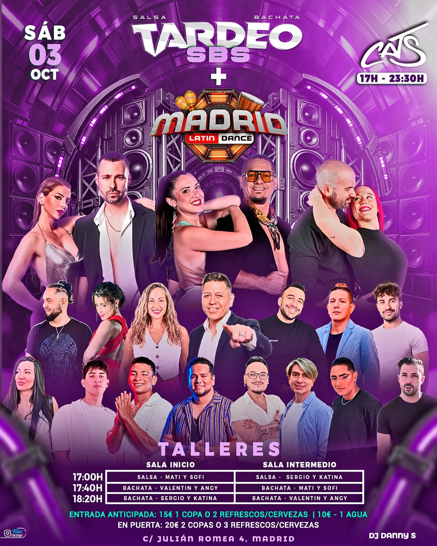 Tardeo SBS + Madrid Latin Dance